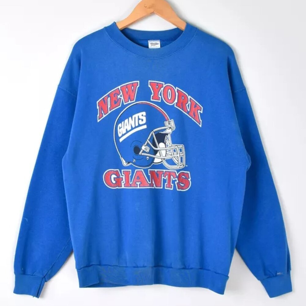 Vintage 90s New York Giants Sweatshirt, NY Giants Football NFL Men Women Shirt